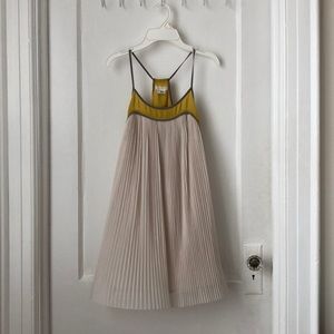 Pleated Racerback Mini